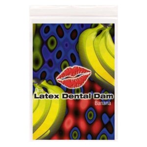 Серветка латексна для орального сексу Banana Latex Dental Dams c ароматом та смаком банана в Дніпропетровській області от компании Интернет магазин Персик