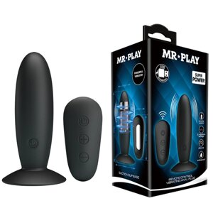 Анальний стимулятор з вібрацією MR PLAY, BI-040045W-MR