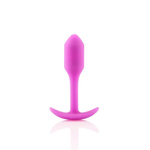 Анальна пробка зі зміщеним центром ваги, S, B-vibe Snug Plug 1 рожева, 8.6 х 2.2 см в Дніпропетровській області от компании Интернет магазин Персик