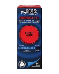 Презервативи MyONE Super Wide & Long 10 шт, картонна коробка в Дніпропетровській області от компании Интернет магазин Персик