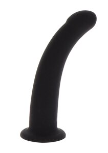 Фаллоимитатор страпон Taboom Strap-On Dong Large черного цвета, 16 см х 3.8 см в Дніпропетровській області от компании Интернет магазин Персик
