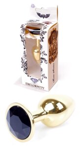 Серія Anal Plug Boss - ювелірна золота пробка Black S, BS6400020 в Дніпропетровській області от компании Интернет магазин Персик