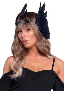 Leg Avenue Feather headband Black в Дніпропетровській області от компании Интернет магазин Персик