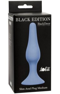 Анальний плаг Slim Anal Plug Medium - Blue, 57420602 в Дніпропетровській області от компании Интернет магазин Персик