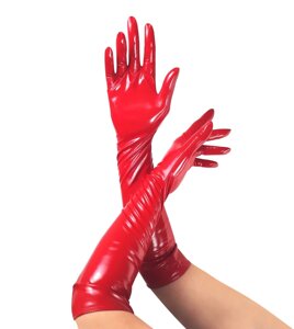 Глянцеві вінілові рукавички мистецтво сексу - лора, розмір m, кольоровий червоний в Дніпропетровській області от компании Интернет магазин Персик