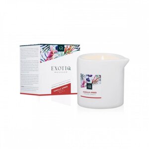 Массажная свеча Exotiq Massage Candle Vanilla Amber - 60 мл