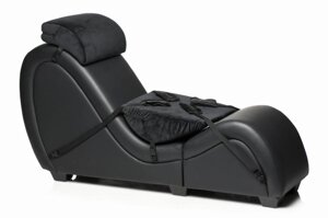 Секс-крісло із подушками Master Series Kinky Sex Lounge with Cushions - Black