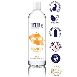 Ароматизоване водою з мастильною водою з ароматом манго з ароматом манго (250 мл)