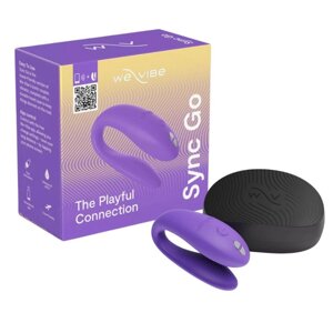 Вібратор для пар We-Vibe Sync Go Light Purple, фіолетовий в Дніпропетровській області от компании Интернет магазин Персик