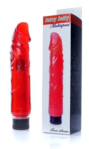 Вібратор Boss Series - Juicy Jelly Multispeed Red, (довжина 22 см, діаметр 4 см) BS6700075 в Дніпропетровській області от компании Интернет магазин Персик