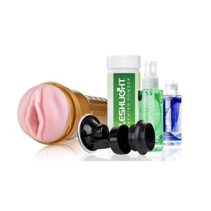 Набір з мастурбатора та засобів гігієни Fleshlight Stamina Training Unit (STU) Value Pack (Lady) в Дніпропетровській області от компании Интернет магазин Персик