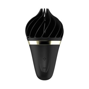 Вибратор для сосков и клитора Мороженка спиннатор Satisfyer Lay-On - Sweet Temptation Black/Gold