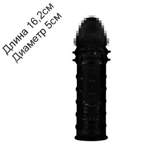 Насадка на член Chisa Superme extensio Black 16см на 5 см в Дніпропетровській області от компании Интернет магазин Персик