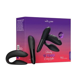 Набір секс-іграшок вібратор для пар Sync 2 та вібропуля Tango X We-Vibe Limited Anniversary Edition в Дніпропетровській області от компании Интернет магазин Персик