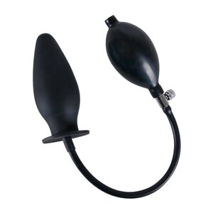 Корок з накачуванням True Black Anal Plug в Дніпропетровській області от компании Интернет магазин Персик