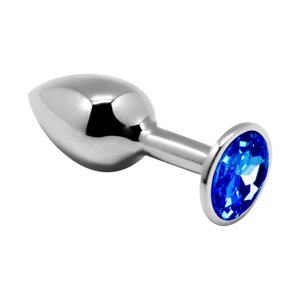 Anal Plug Alive Mini Metal Butt Plug Blue L