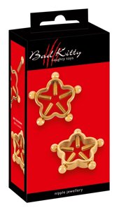 Затискачі на соски Bad Kitty Nipple Jewellery Gol в Дніпропетровській області от компании Интернет магазин Персик