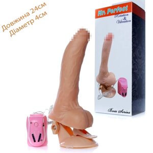 Vibrator Realist на присосковій чашці з функцією обертання серії Boss - Mr. Ідеальне обертання та вібрація, BS6700077 в Дніпропетровській області от компании Интернет магазин Персик