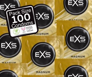 Презервативи великого розміру EXS - Magnum extra large №100