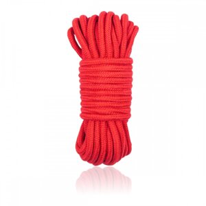 Мотузка для шибарі червона 10 м в Дніпропетровській області от компании Интернет магазин Персик