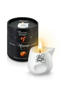 Масажна свічка Plaisirs Secrets Peach (80 мл)