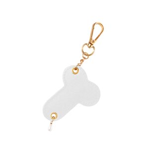 Брелок на карабіне для ключів Art of Sex Fhallus, Білий