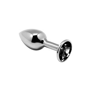 Anal Plug Alive Mini Metal Butt Plug Black S