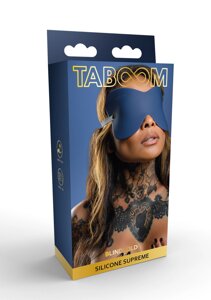 Силіконова пов'язка на очі Taboom Silicone Supreme, синій в Дніпропетровській області от компании Интернет магазин Персик