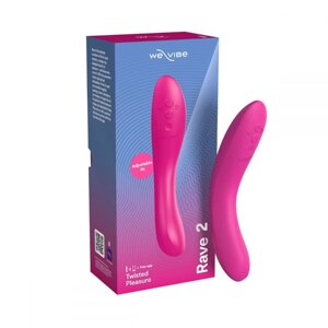 Вібратор для точки G Rave 2 We-Vibe, силіконовий, рожевий, 19.3 х 3 см в Дніпропетровській області от компании Интернет магазин Персик