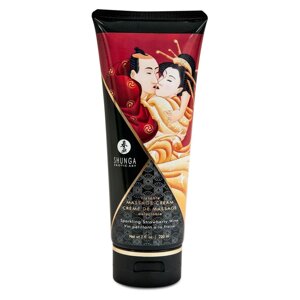 Їстівний масажний крем Shunga KISSABLE MASSAGE CREAM - Sparkling Strawberry Wine