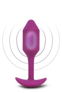 Анальна пробка з вібрацією Snug Plug 2 B-Vibe, силіконова, рожева в Дніпропетровській області от компании Интернет магазин Персик
