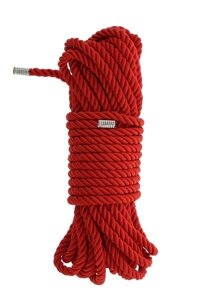 Веревка для бондажа BLAZE DELUXE BONDAGE ROPE 10M RED в Дніпропетровській області от компании Интернет магазин Персик