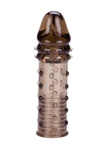Насадка на пеніс рельєфна Adonis Extension збільшення +2 см, 16 см х 3.7 см в Дніпропетровській області от компании Интернет магазин Персик
