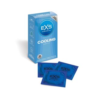 Презервативи Exs Охолодні Cooling Comfy Fit 12 штук