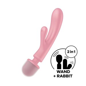 Вібратор Satisfyer Triple Lover (Pink) в Дніпропетровській області от компании Интернет магазин Персик