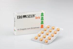 Таблетки ERO SEXIN forte 45 шт (для двоих) в Днепропетровской области от компании Интернет магазин Персик