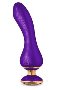 Вібратор Shunga Sanya з ручкою та підсвічуванням, фіолетовий, 18.5 см х 3.8 см в Дніпропетровській області от компании Интернет магазин Персик