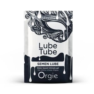 САШЕТ/Лубрикант на водяній основі з текстурою сперми SEMEN LUBE intimate gel, 2 мл Orgie в Дніпропетровській області от компании Интернет магазин Персик