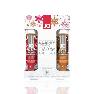 Розпродаж!! Набір лубрикантів JO Naughty or Nice Gift Set (230 мл) (термін 06.2025) в Дніпропетровській області от компании Интернет магазин Персик