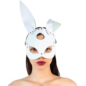 Шкіряна маска Зайчики Art of Sex - Bunny mask, колір Білий в Дніпропетровській області от компании Интернет магазин Персик