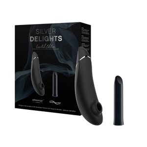 Преміальний подарунковий набір Silver Delights Collection: Womanizer Premium та We-Vibe Tango в Дніпропетровській області от компании Интернет магазин Персик