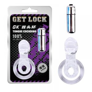 Ерекційне кільце з вібропулей Chisa GET LOCK Vibe Cocking Прозоре в Дніпропетровській області от компании Интернет магазин Персик