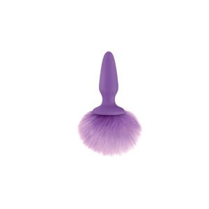 Анальна пробка з м'яким пухнастим хвостом Фіолетова кролика BUNNY TAILS PURPLE в Дніпропетровській області от компании Интернет магазин Персик