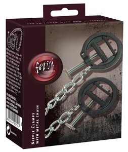 Підвіски-затискачі з ланцюжком