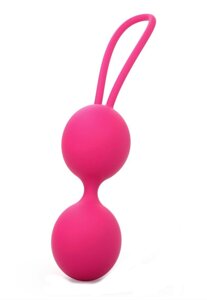 Розовые вагинальные шарики Dorcel Dual Balls Magenta