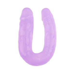 Фаллоимитатор двойной Chisa Hi-Rubber 14 Purple