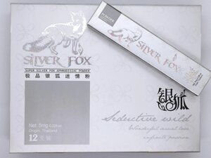 Сільвер Фокс Збуджуючий порошок для жінок Срібна лисиця / Silver Fox (12 шт. В упаковці, порошок)