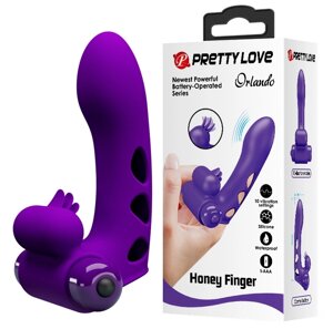 Clitual Stimulator On Finger Pretty Love - Orlando Finger Violet, BI-014836-1 в Дніпропетровській області от компании Интернет магазин Персик
