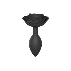 Anal Plug Love To Love OPEN ROSES L SIZE - BLACK ONYX