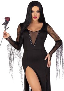 Еротичний костюм Мортіші Аддамс Leg Avenue Sexy Spooky Morticia L в Дніпропетровській області от компании Интернет магазин Персик